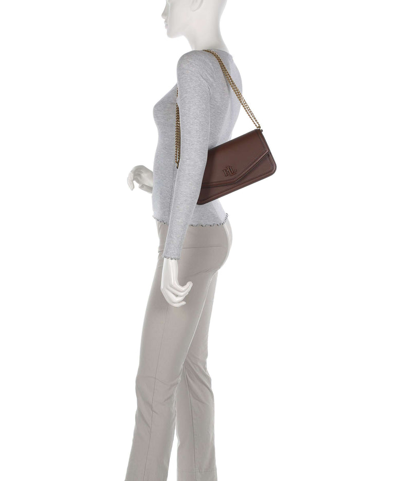 Lauren Ralph Lauren Sawyer Medium Shoulder bag dark mahogany