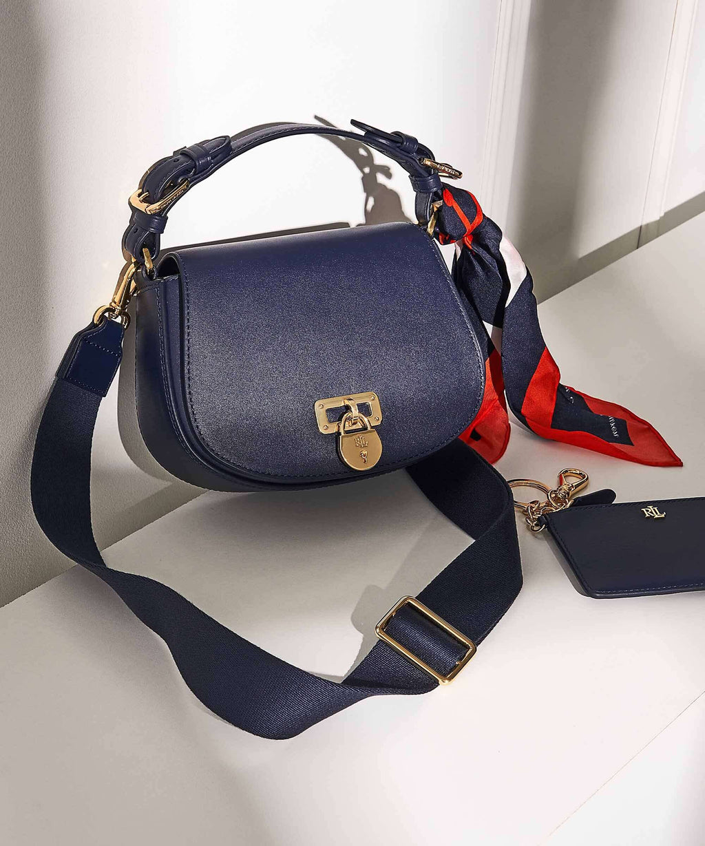 Lauren Ralph Lauren Tanner Medium Crossbody bag refined navy