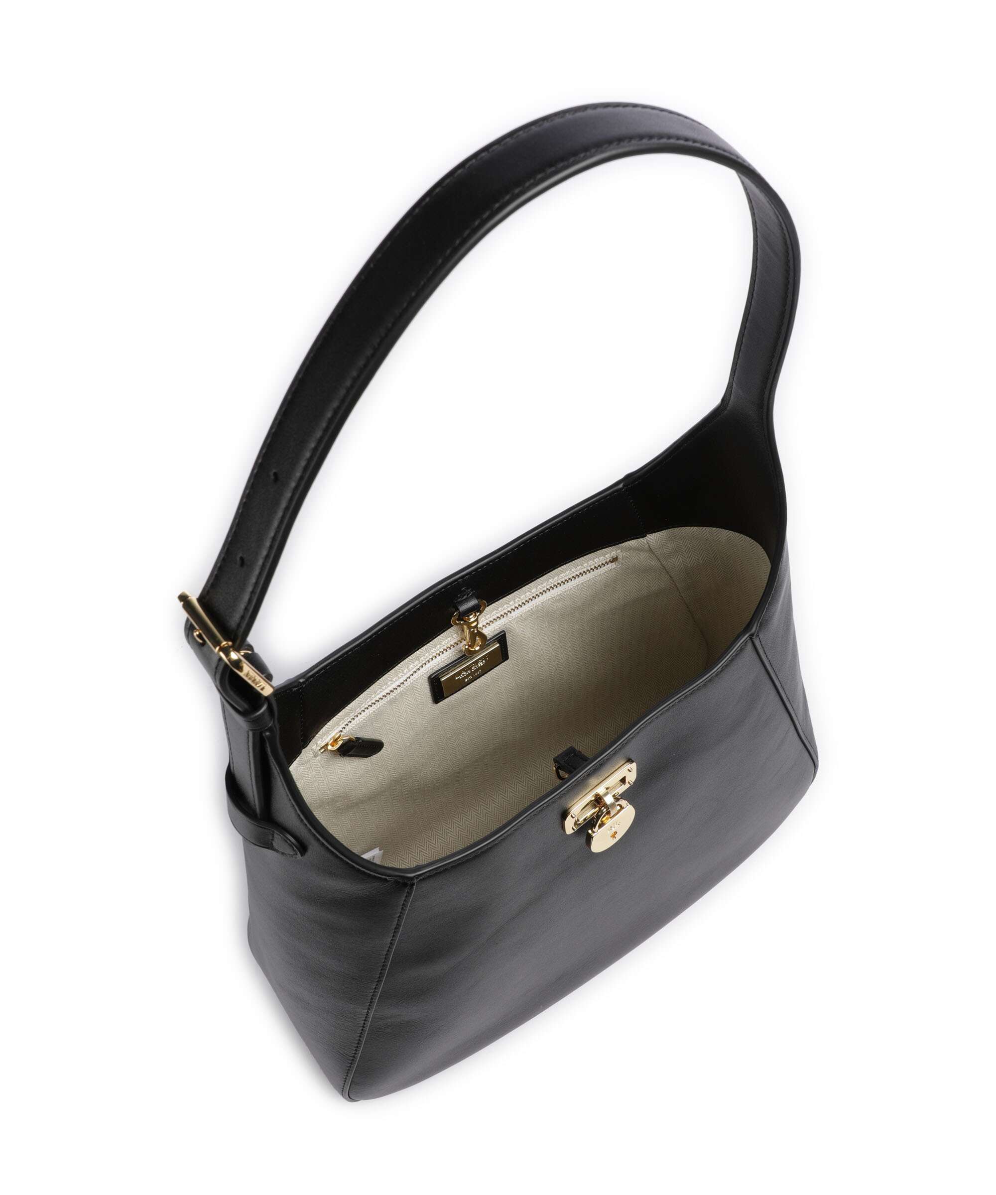 Lauren Ralph Lauren Tanner Large Shoulder bag black