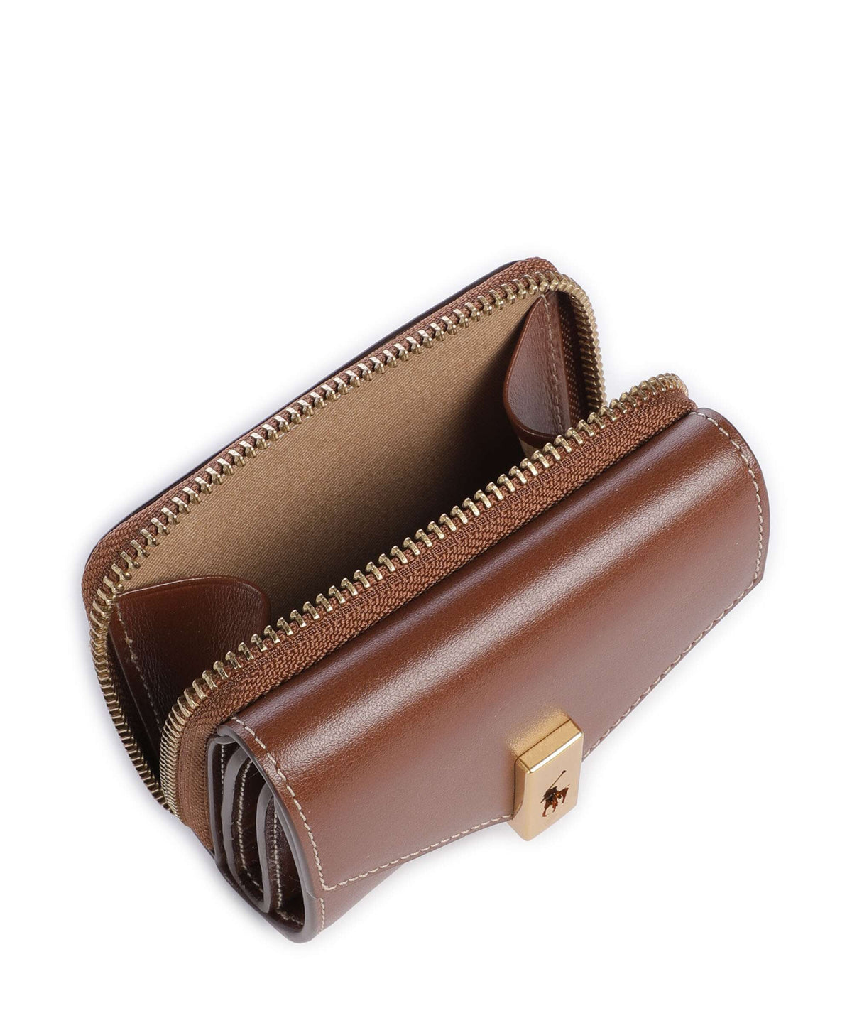 Polo Ralph Lauren ID Collection Small Wallet cuoio