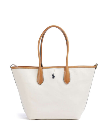 Polo Ralph Lauren Bellport Medium Torba na zakupy natural/navy