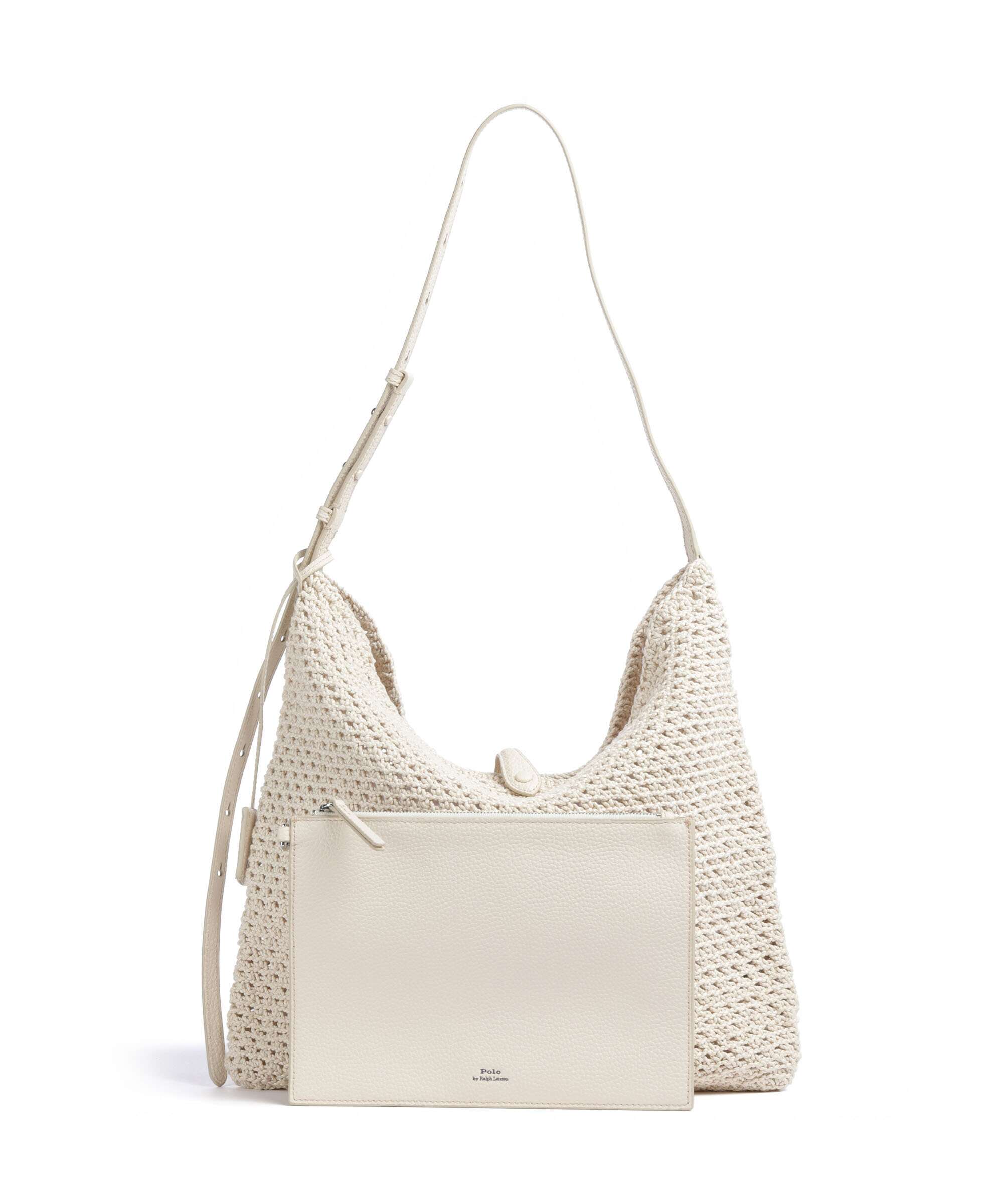 Polo Ralph Lauren Play Large Hobo bag ivory