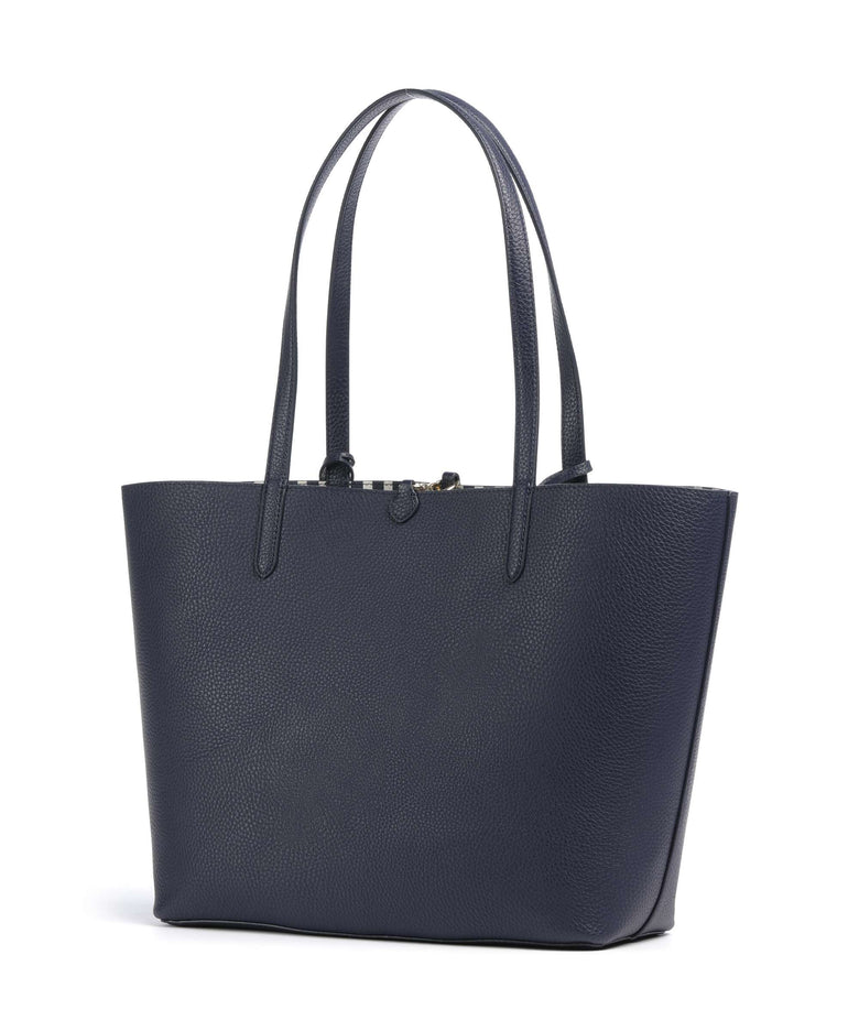 Lauren Ralph Lauren Medium Tote bag refined navy/skinny stripe