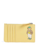 Polo Ralph Lauren Bear Fall Etui na karty kredytowe lemon meringue