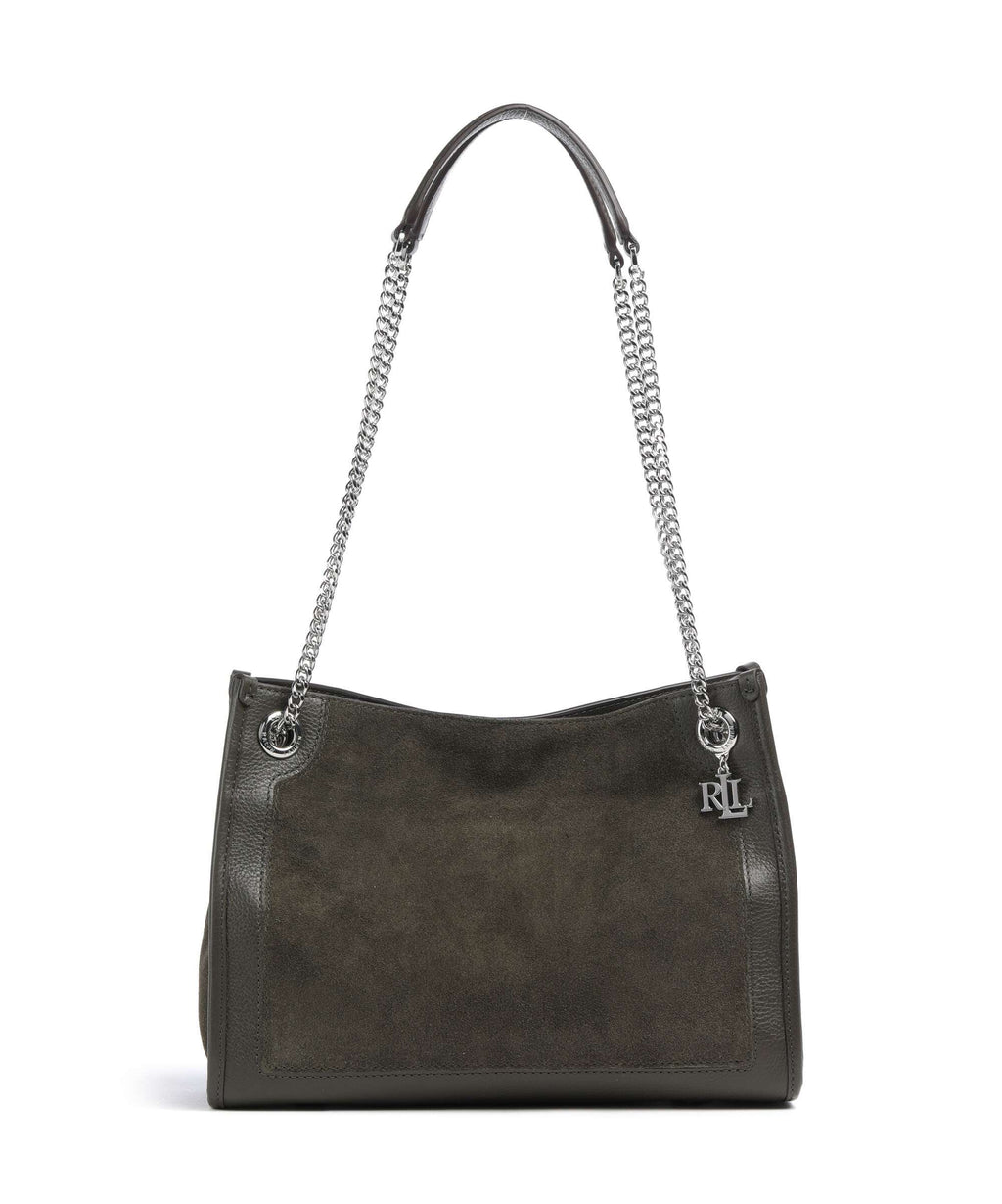 Lauren Ralph Lauren Bradley Medium Tote bag dark olive