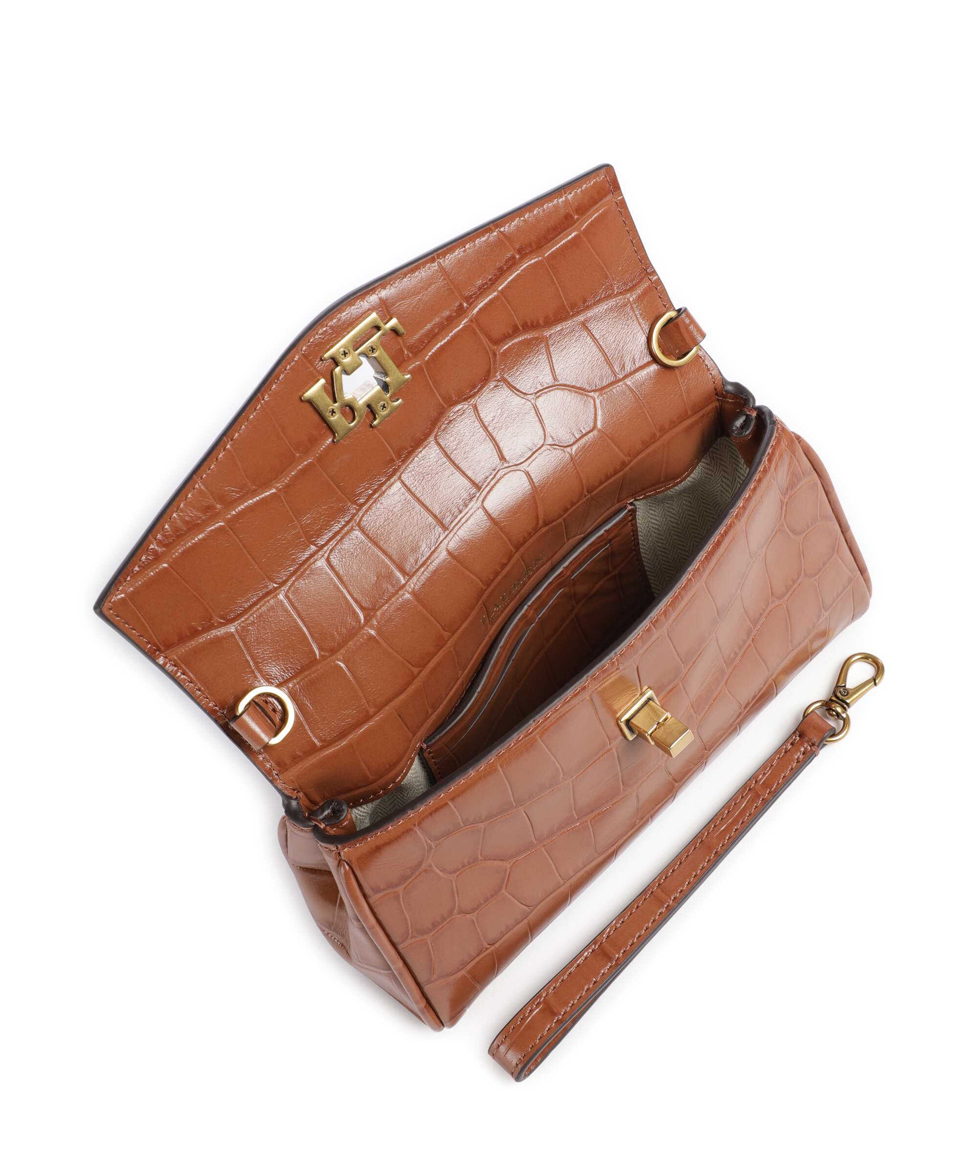 Lauren Ralph Lauren Tanner Large Crossbody bag lauren tan