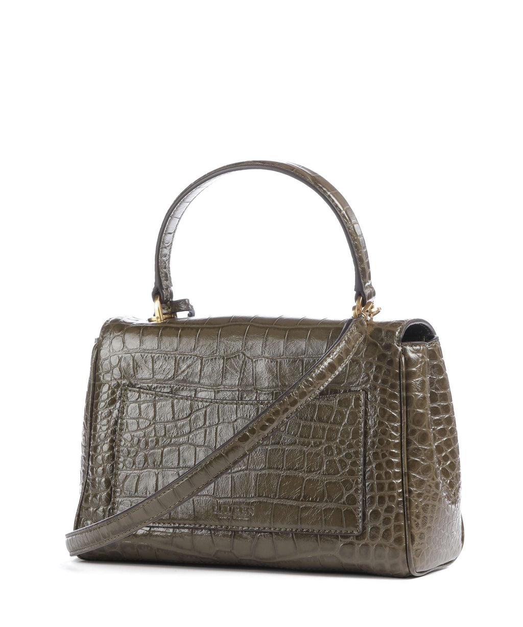 Lauren Ralph Lauren Farrah Small Handbag botanic green