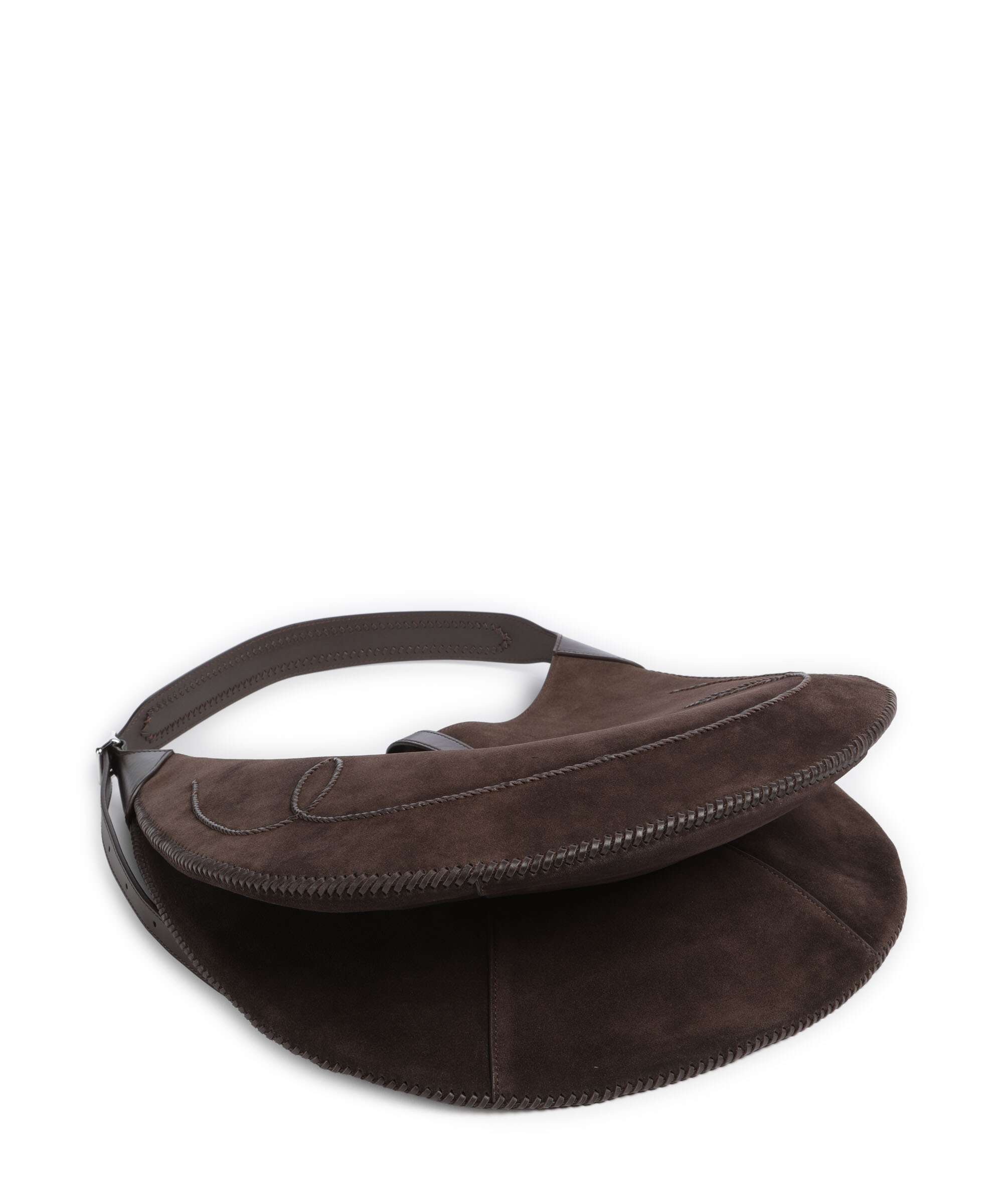 Polo Ralph Lauren ID Collection Medium Hobo bag chocolate/tobacco