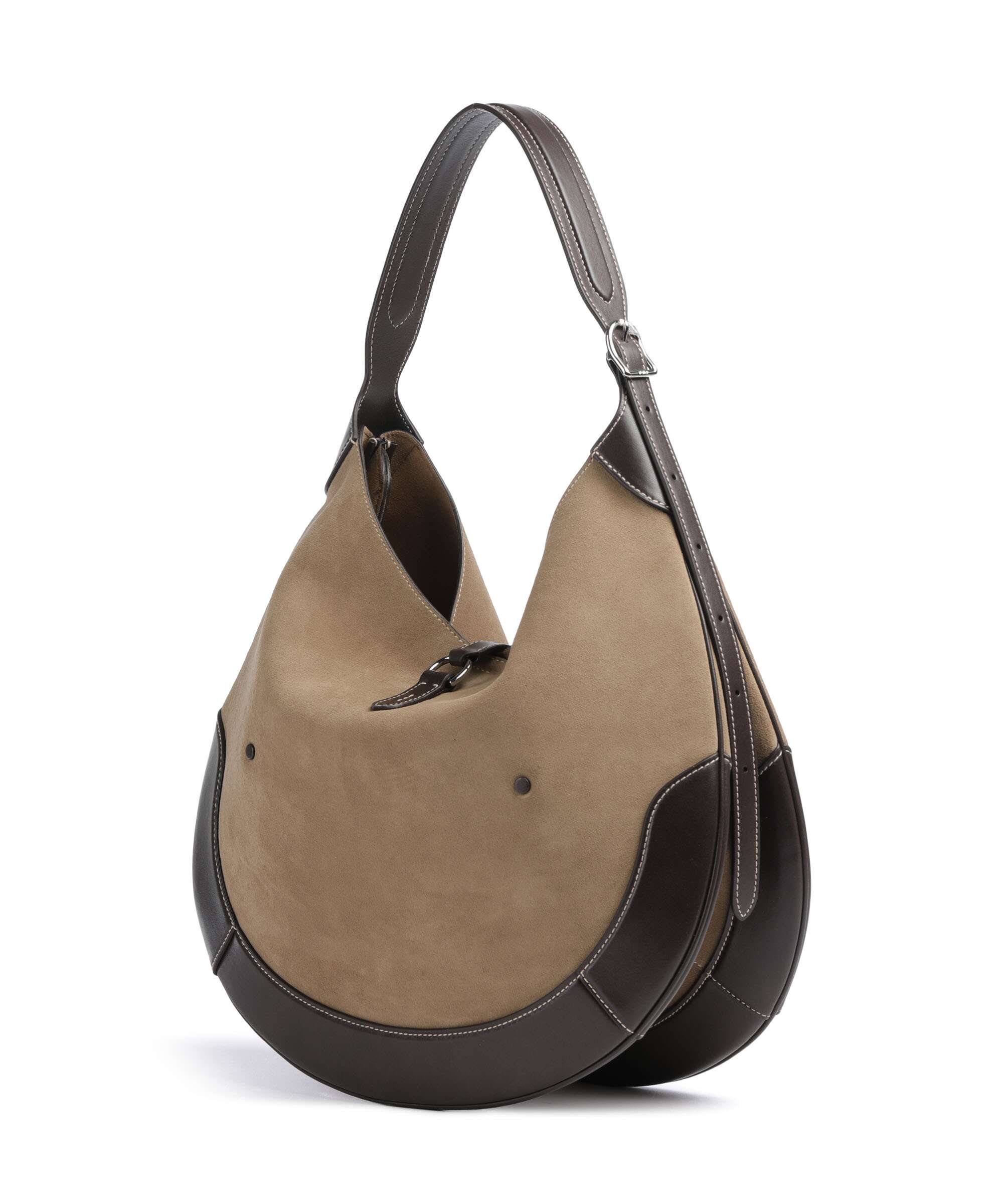 Polo Ralph Lauren ID Collection Medium Hobo bag clay/tobacco