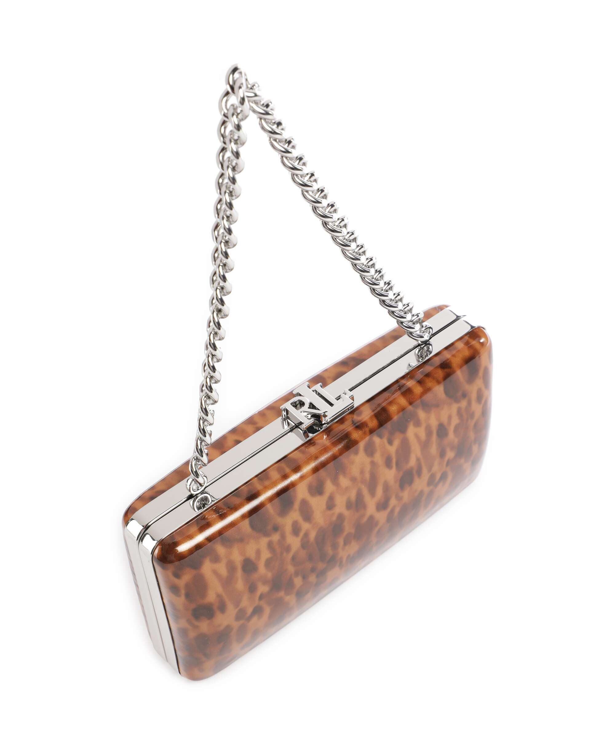 Lauren Ralph Lauren Franki Clutch bag brown multi