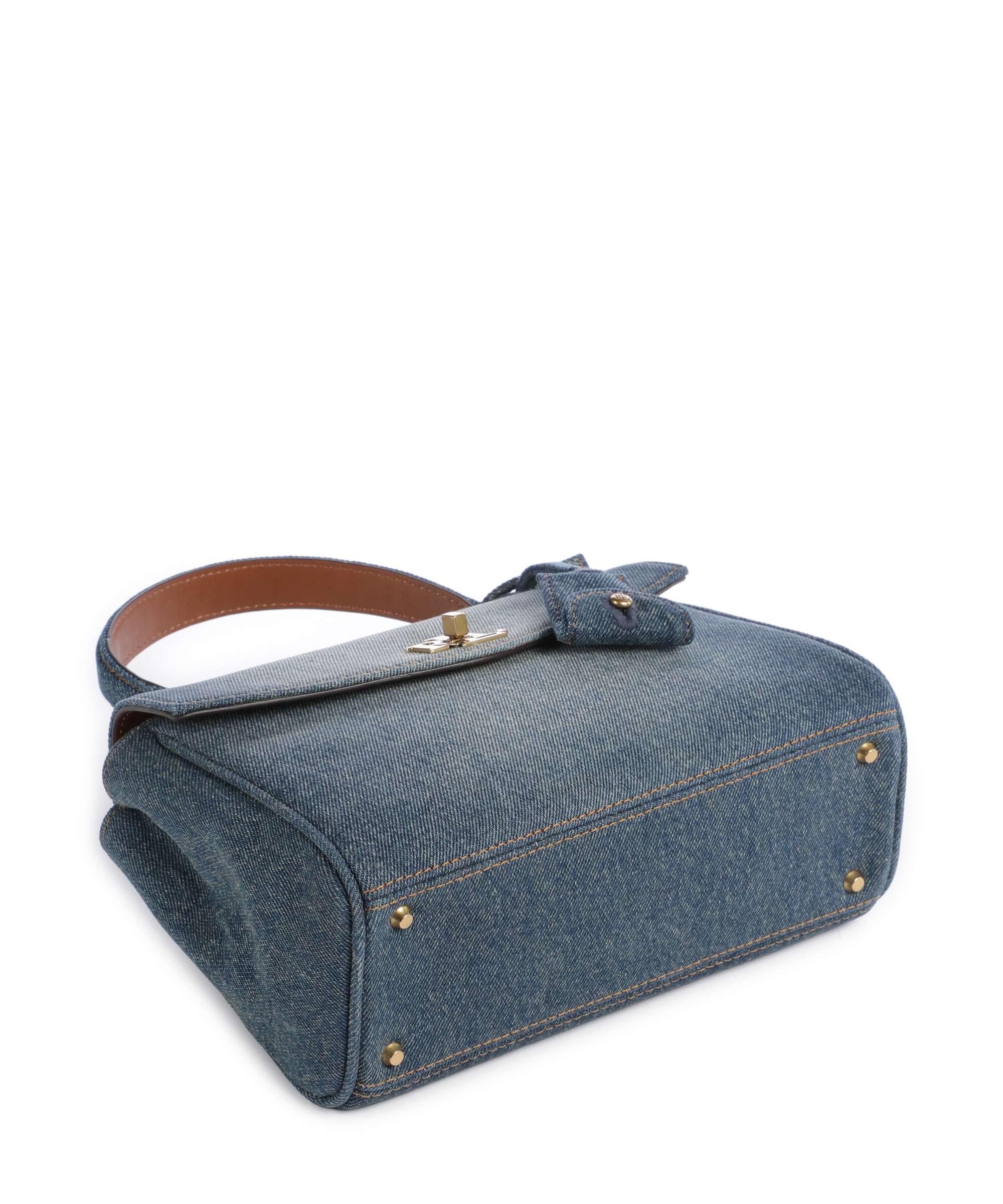 Lauren Ralph Lauren Farrah Small Handbag oxford blue/lauren tan