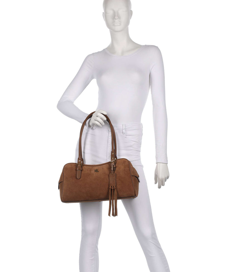 Lauren Ralph Lauren Marcy Large Shoulder bag light tobacco