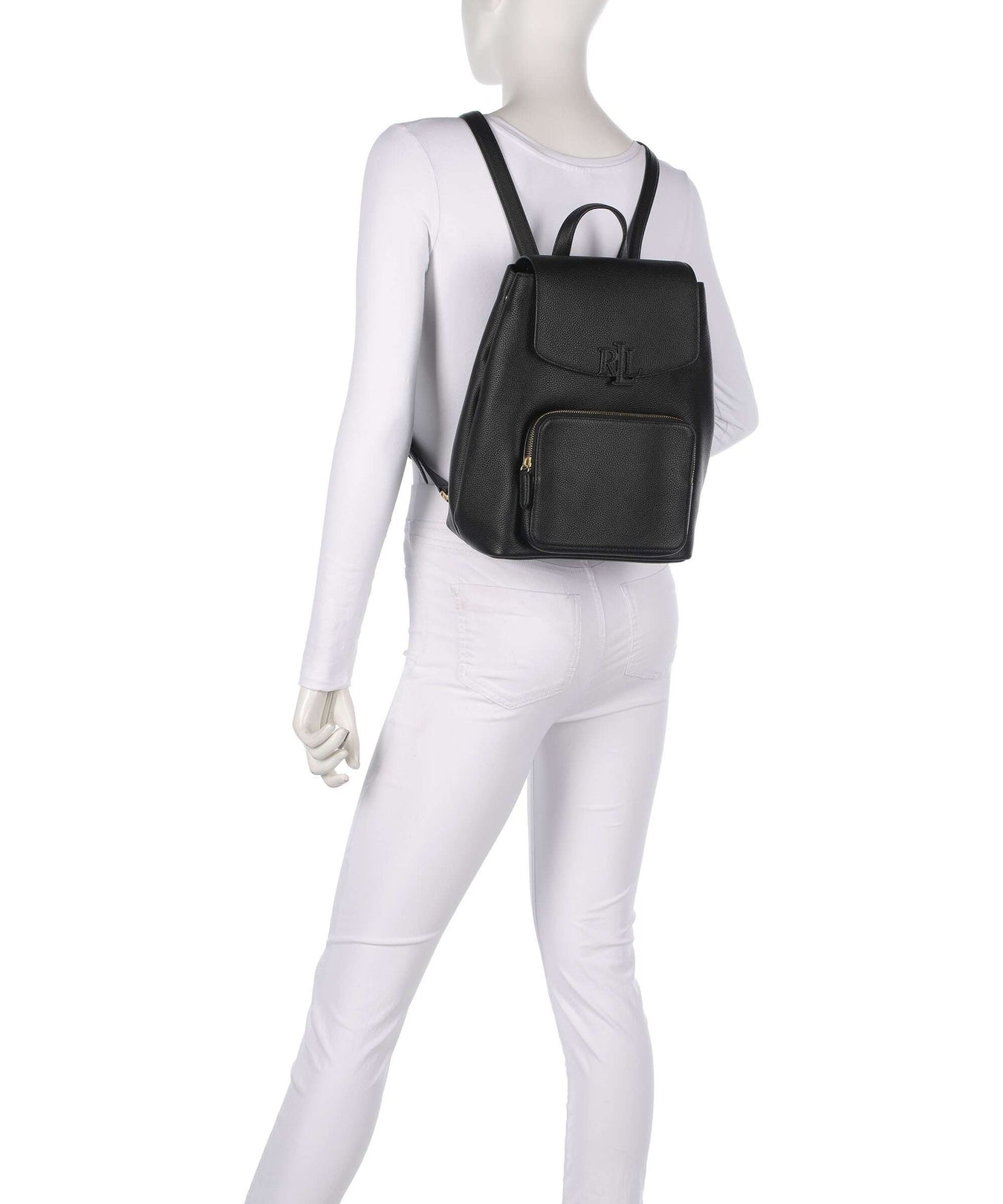 Lauren Ralph Lauren Cameryn Medium Backpack black