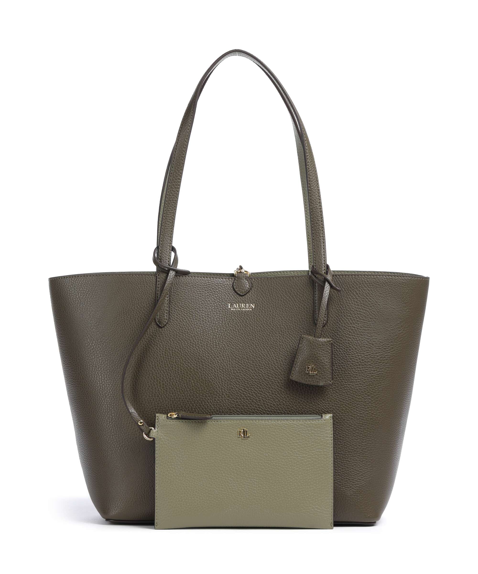 Lauren Ralph Lauren Medium Tote bag botanic green/sage green