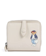 Polo Ralph Lauren Bear Spring Wallet cream