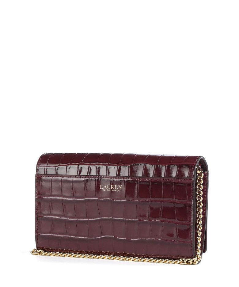 Lauren Ralph Lauren Adair II Large Wallet dark garnet