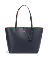 Lauren Ralph Lauren Medium Torba na zakupy refined navy/dusk orange