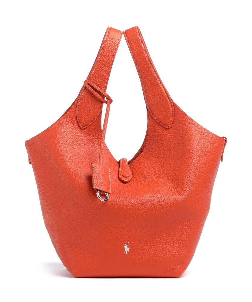 Polo Ralph Lauren Play Medium Handbag sunset orange