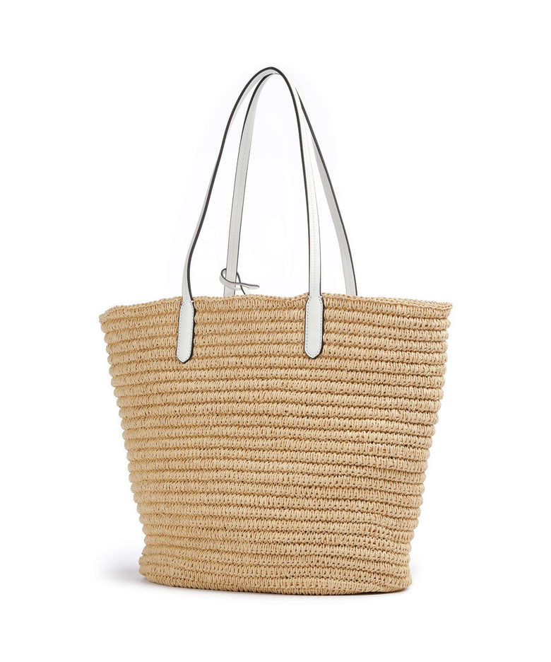 Lauren Ralph Lauren Brie 31 Straw Tote bag natural/white