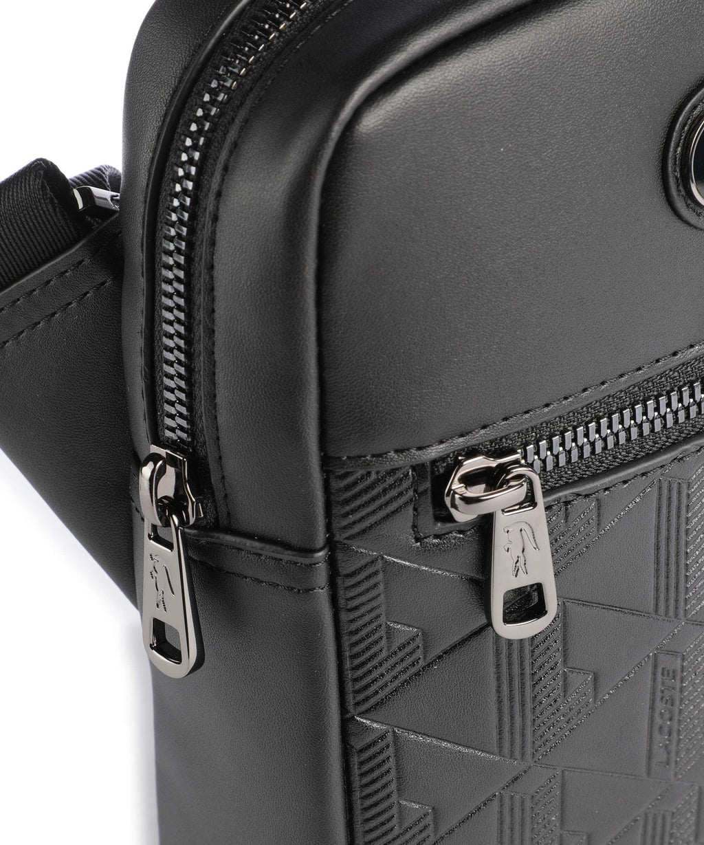 Lacoste Nomogramme Crossbody bag noir