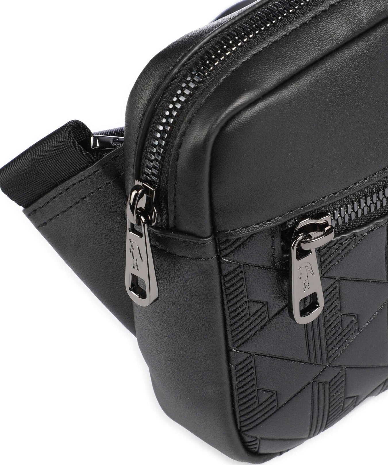 Lacoste Nomogramme Crossbody bag noir