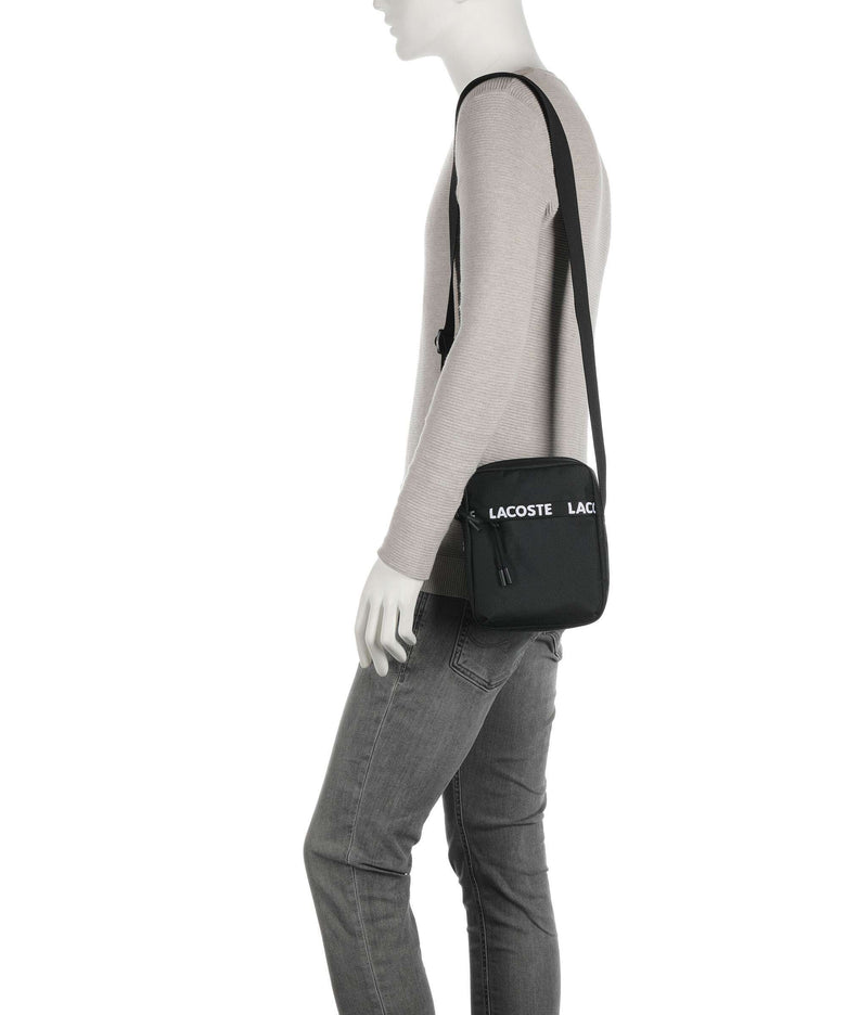 Lacoste Neocroc Crossbody bag tape noir