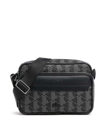 Lacoste The Blend Torba przez ramię monogram noir/gris