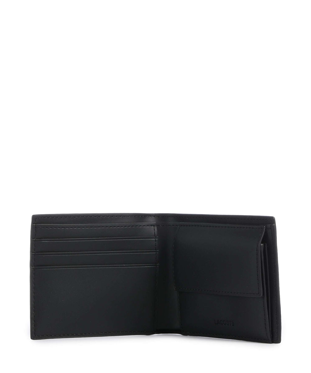 Lacoste The Blend Wallet monogram noir/gris