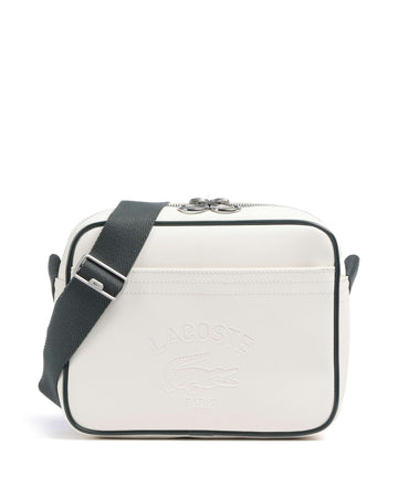 Lacoste Club 1930 Torba przez ramię farine sinople