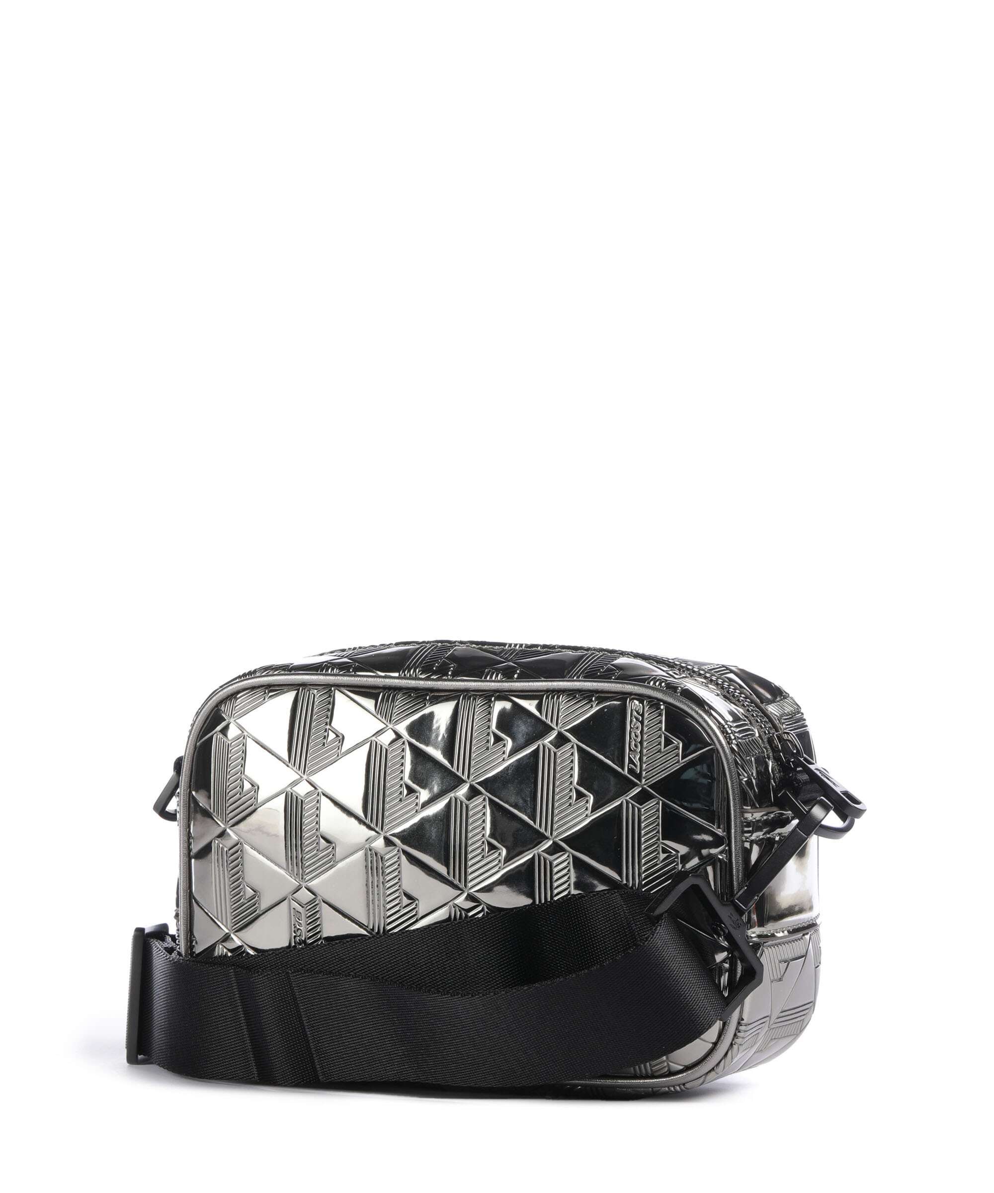 Lacoste The Blend Crossbody bag silver/black
