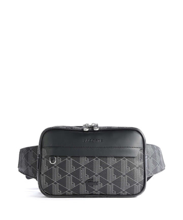 Lacoste The Blend Saszetka nerka allover monogram/noir/gris