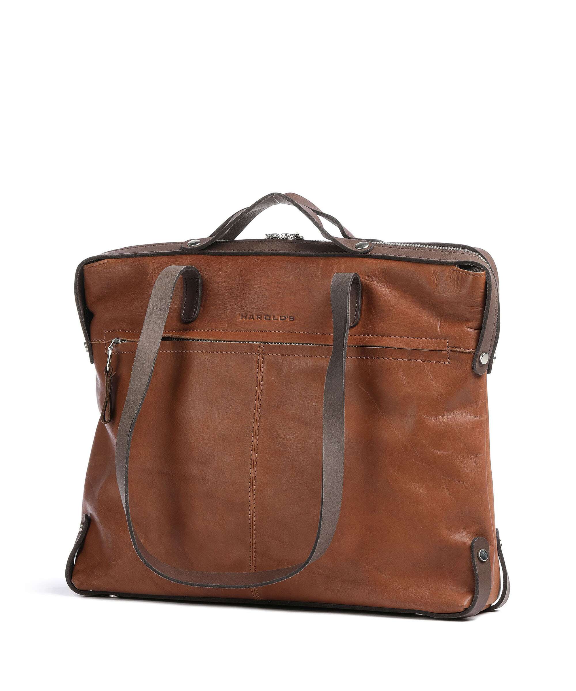Harold's Ivy Lane Briefcase cognac
