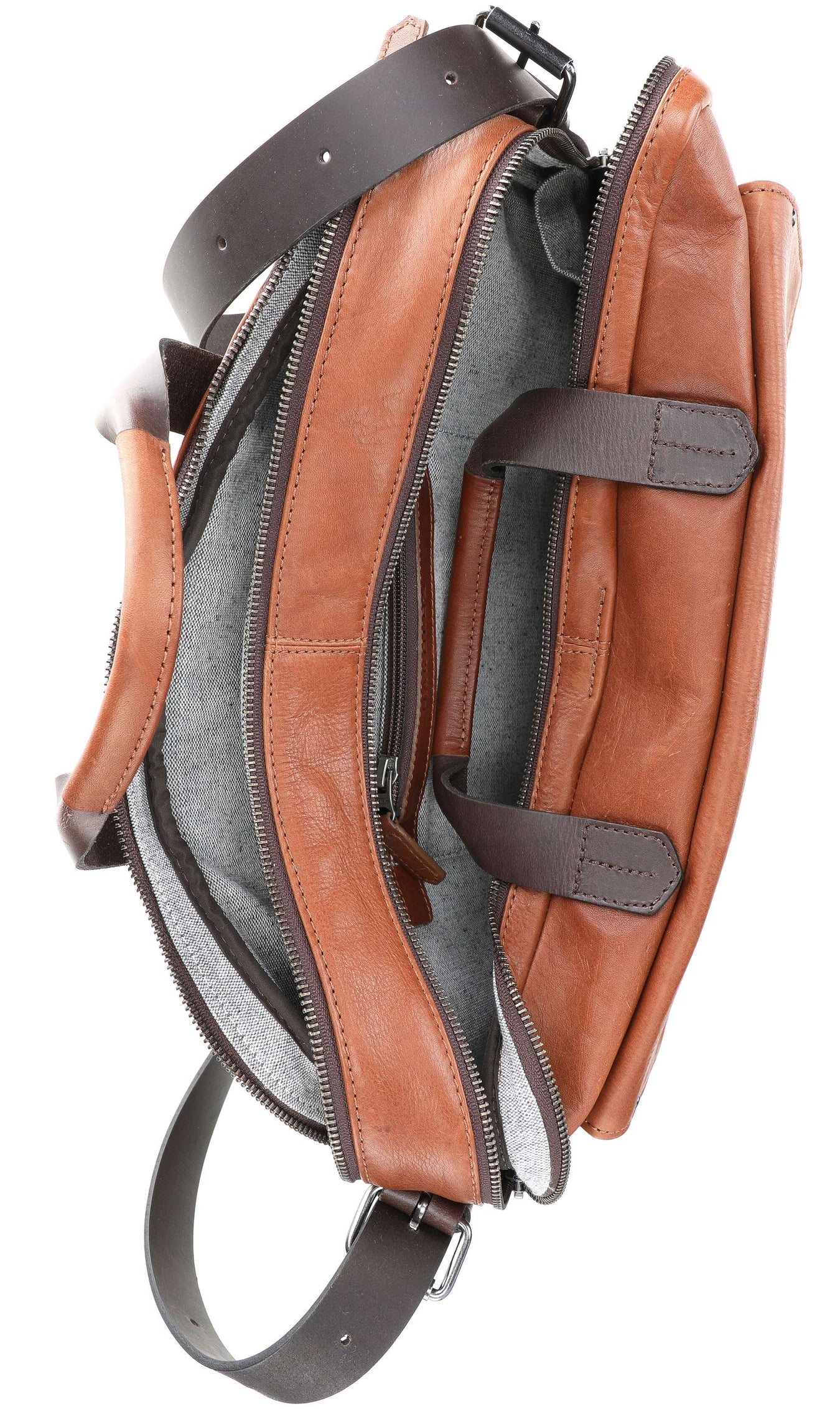 Harold's Ivy lane Briefcase cognac