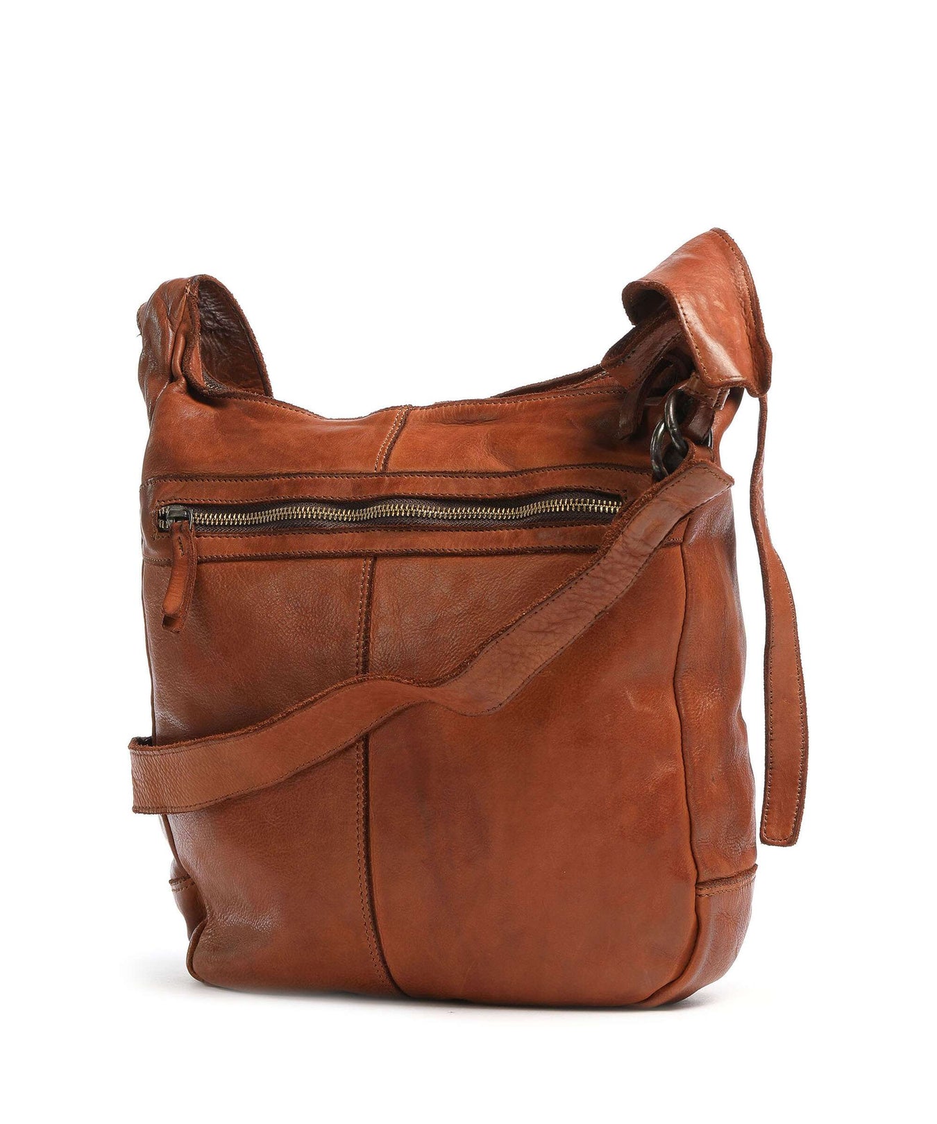 Harold's Submarine Hobo bag cognac
