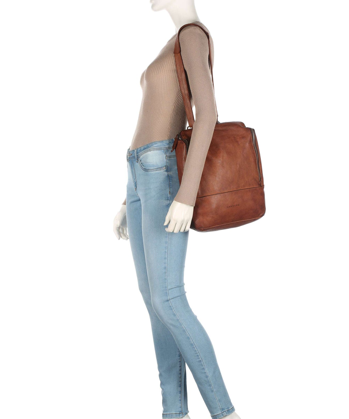 Harold's Submarine Backpack cognac