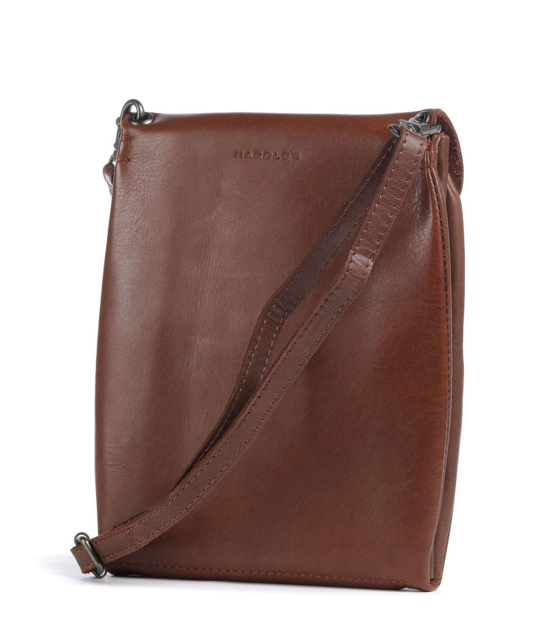 Harold's Fold Crossbody bag cognac