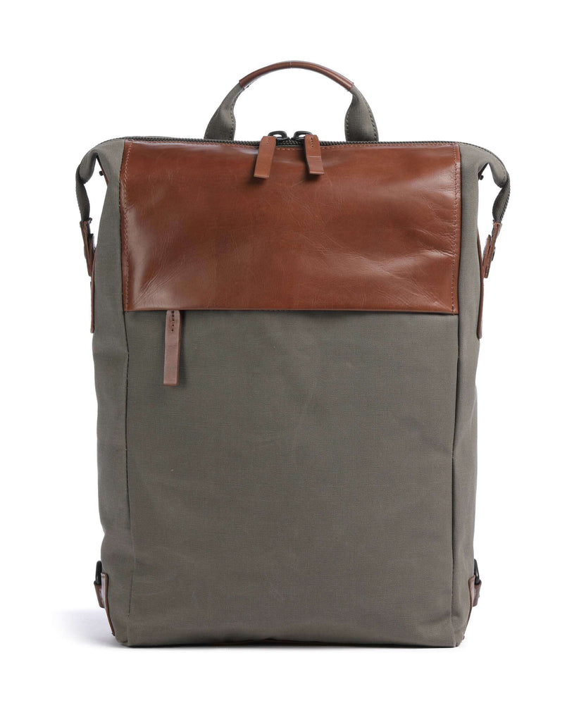 Harold's Wax Backpack khaki/braun