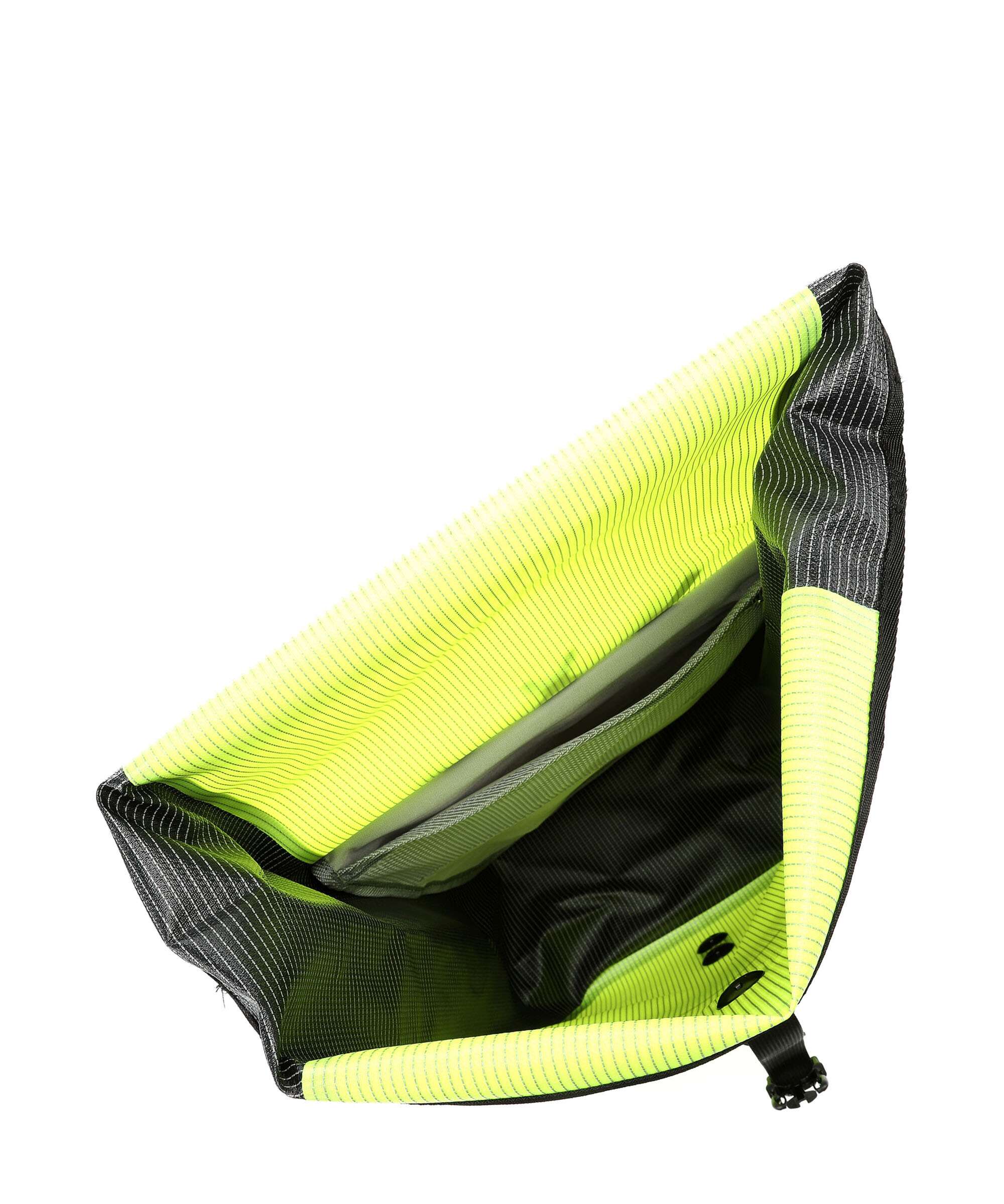 Ortlieb Back-Roller High Visibility QL2.1 Bike pannier neon yellow/black reflective