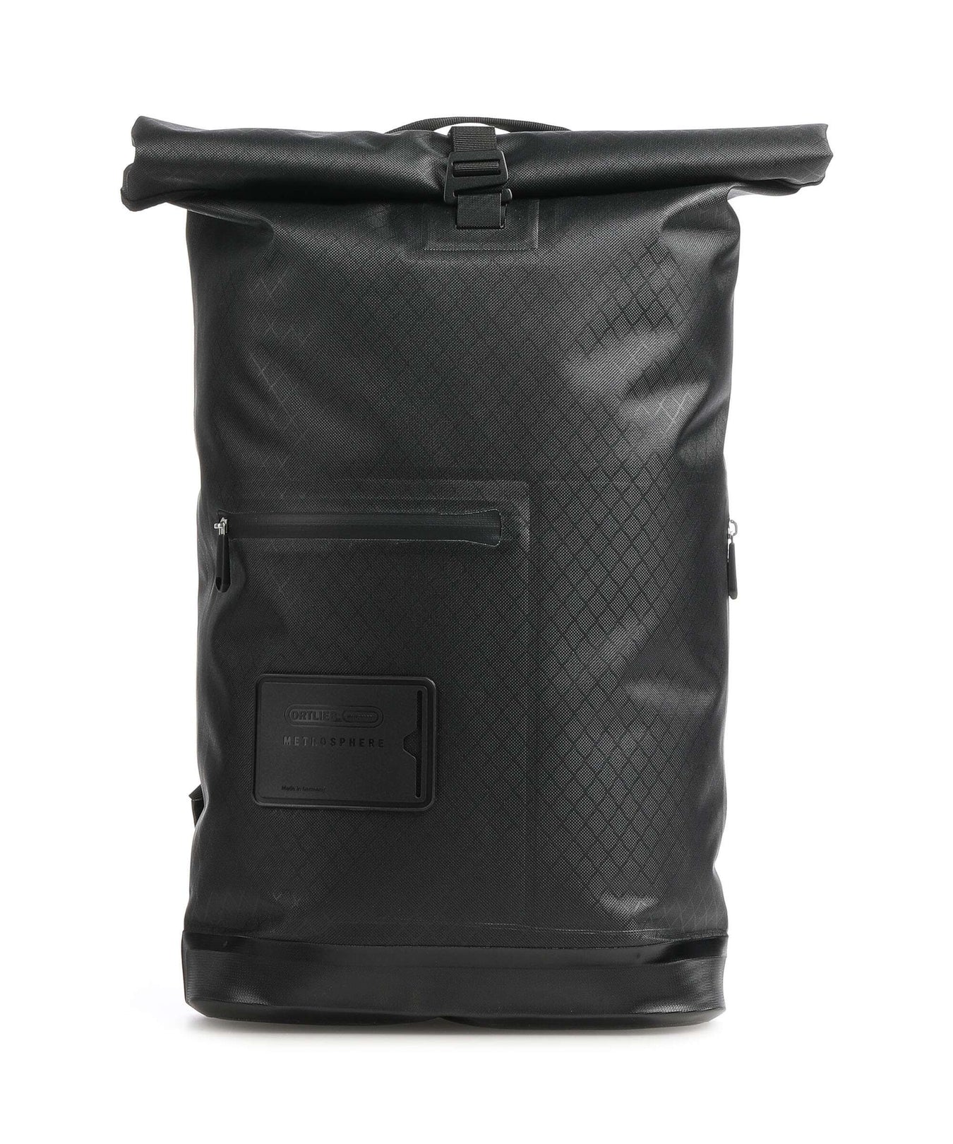 Ortlieb Metrosphere 21 Rolltop backpack black embossed