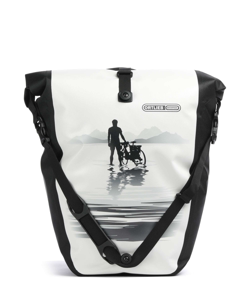 Ortlieb Back-Roller Design QL2.1 Bike pannier white/black