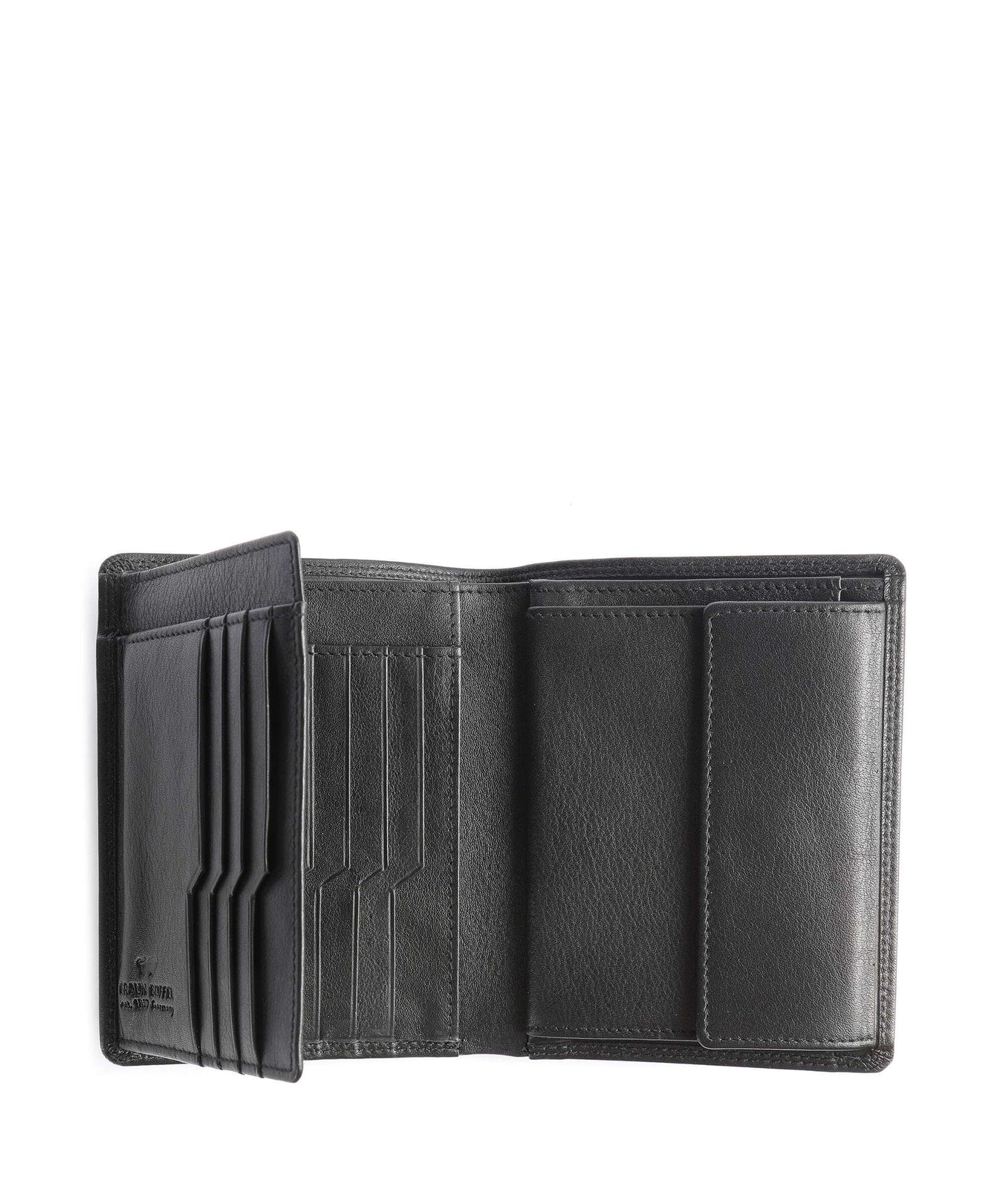 Braun Büffel Golf Secure RFID Wallet black