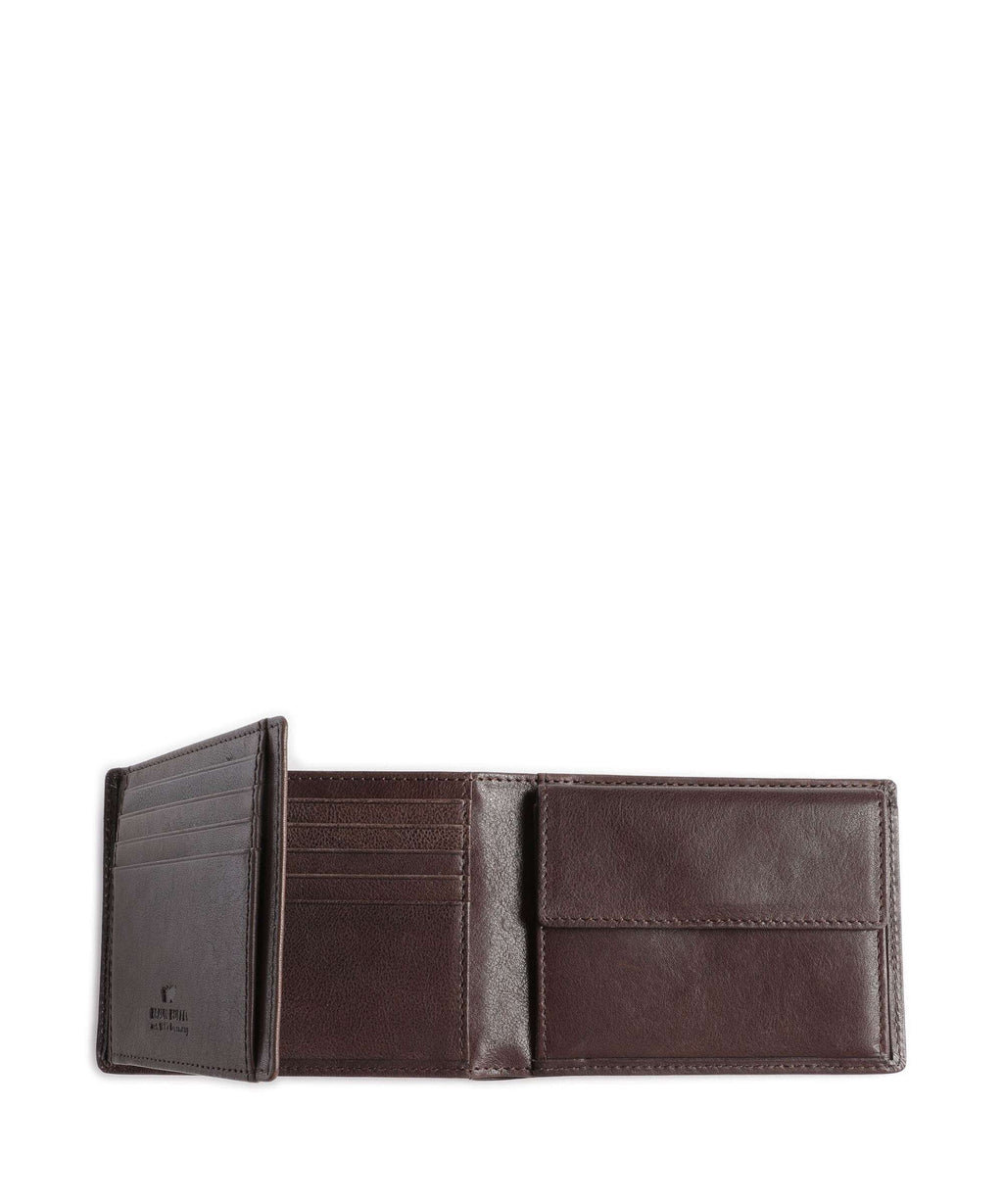 Braun Büffel Arezzo RFID Wallet braun