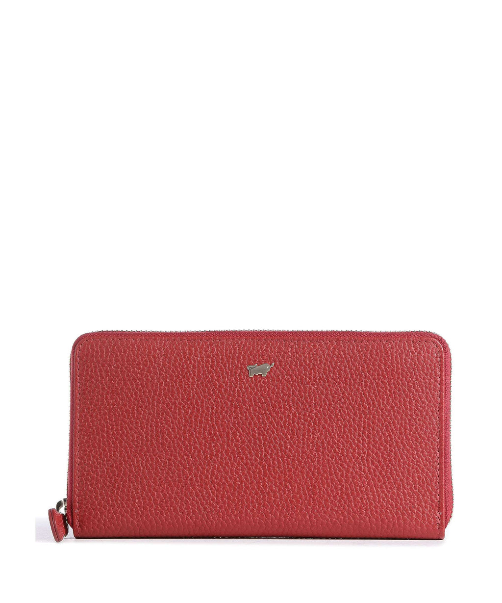 Braun Büffel Asti Wallet rot