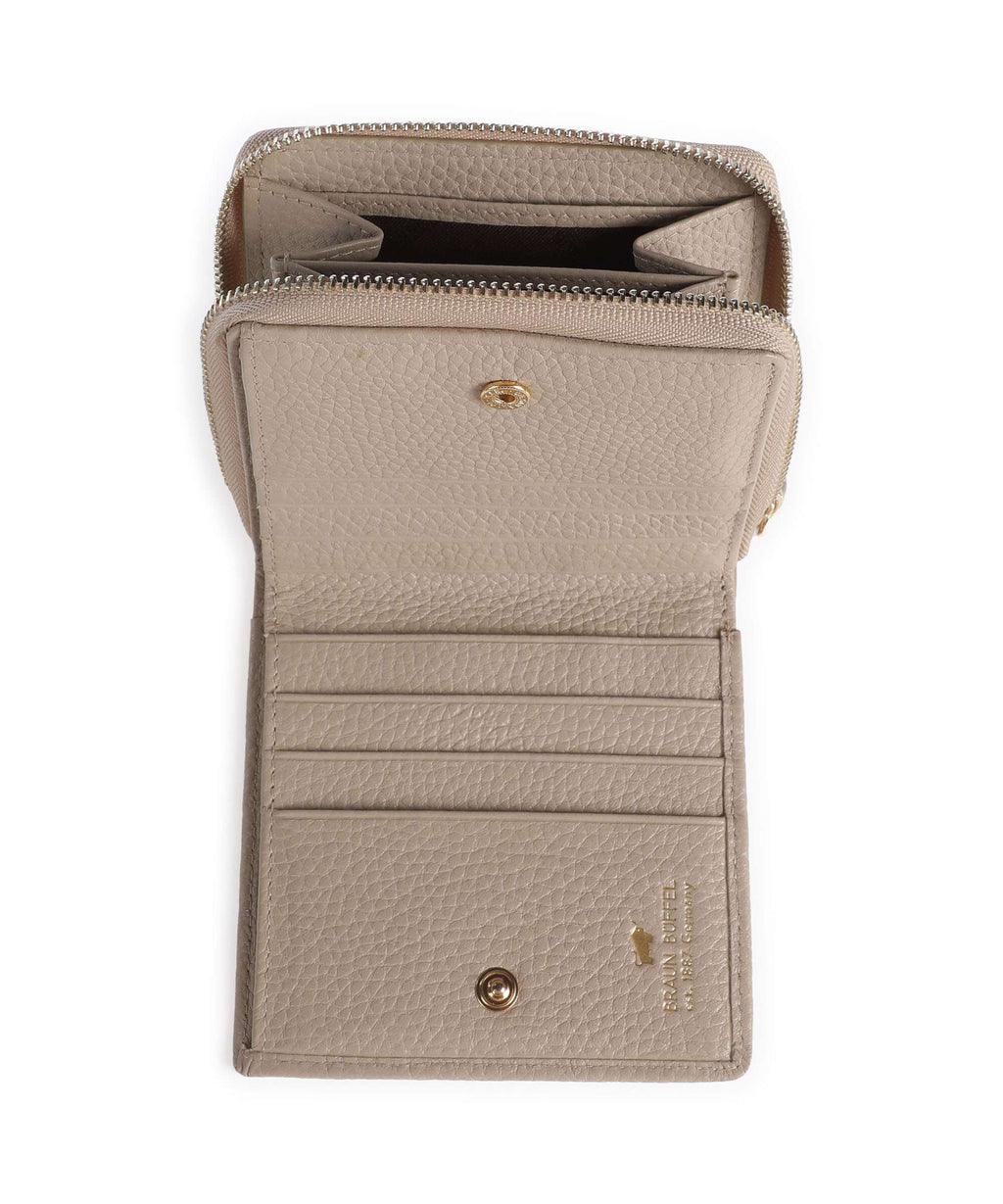 Braun Büffel Asti Wallet sesam