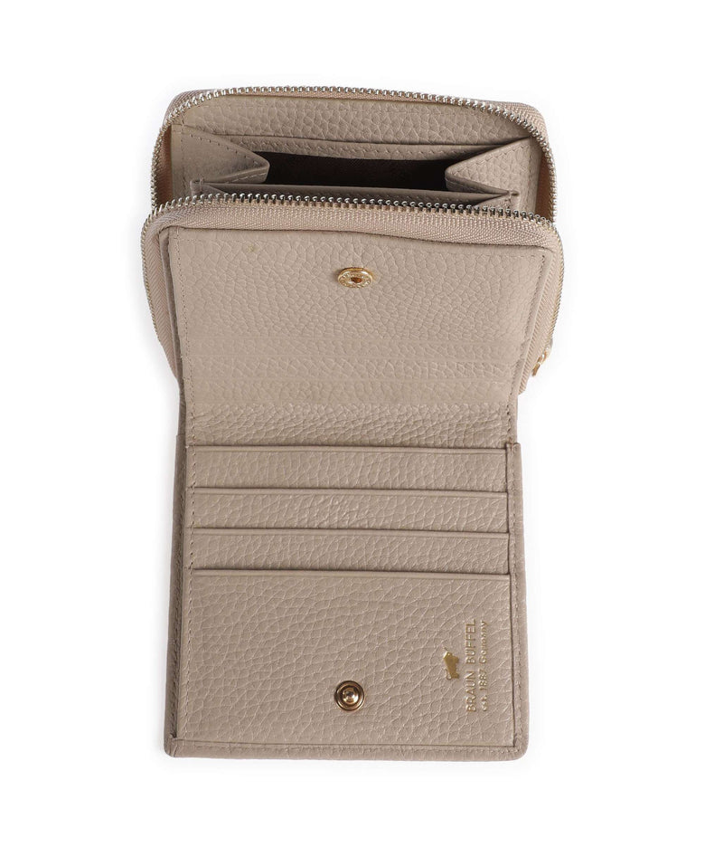 Braun Büffel Asti Wallet sesam