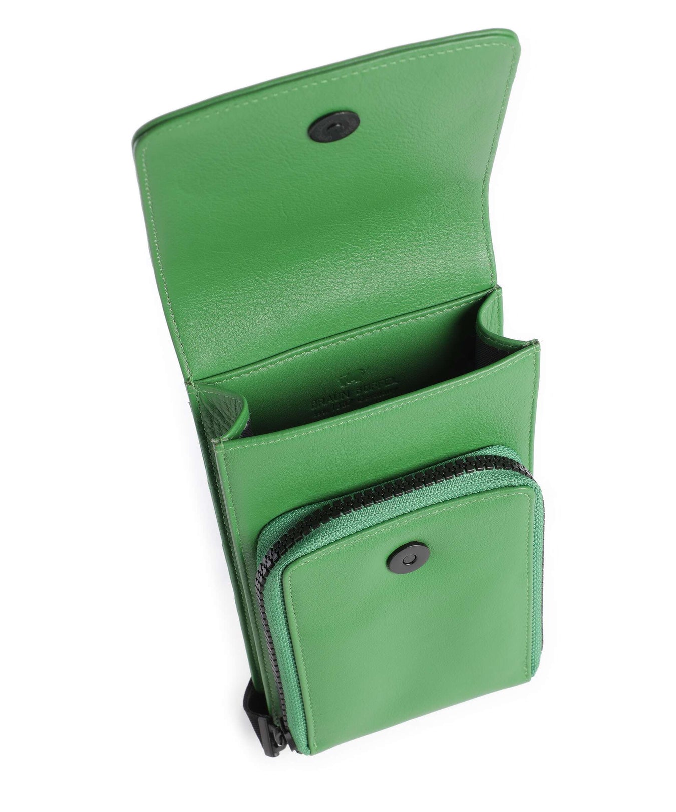 Braun Büffel Capri RFID Phone bag grün