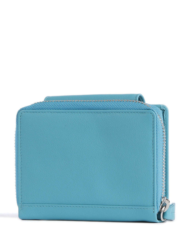 Braun Büffel Joy RFID Wallet türkis