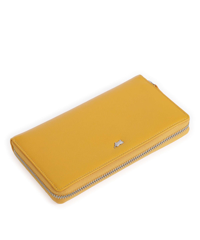 Braun Büffel Joy Wallet gelb