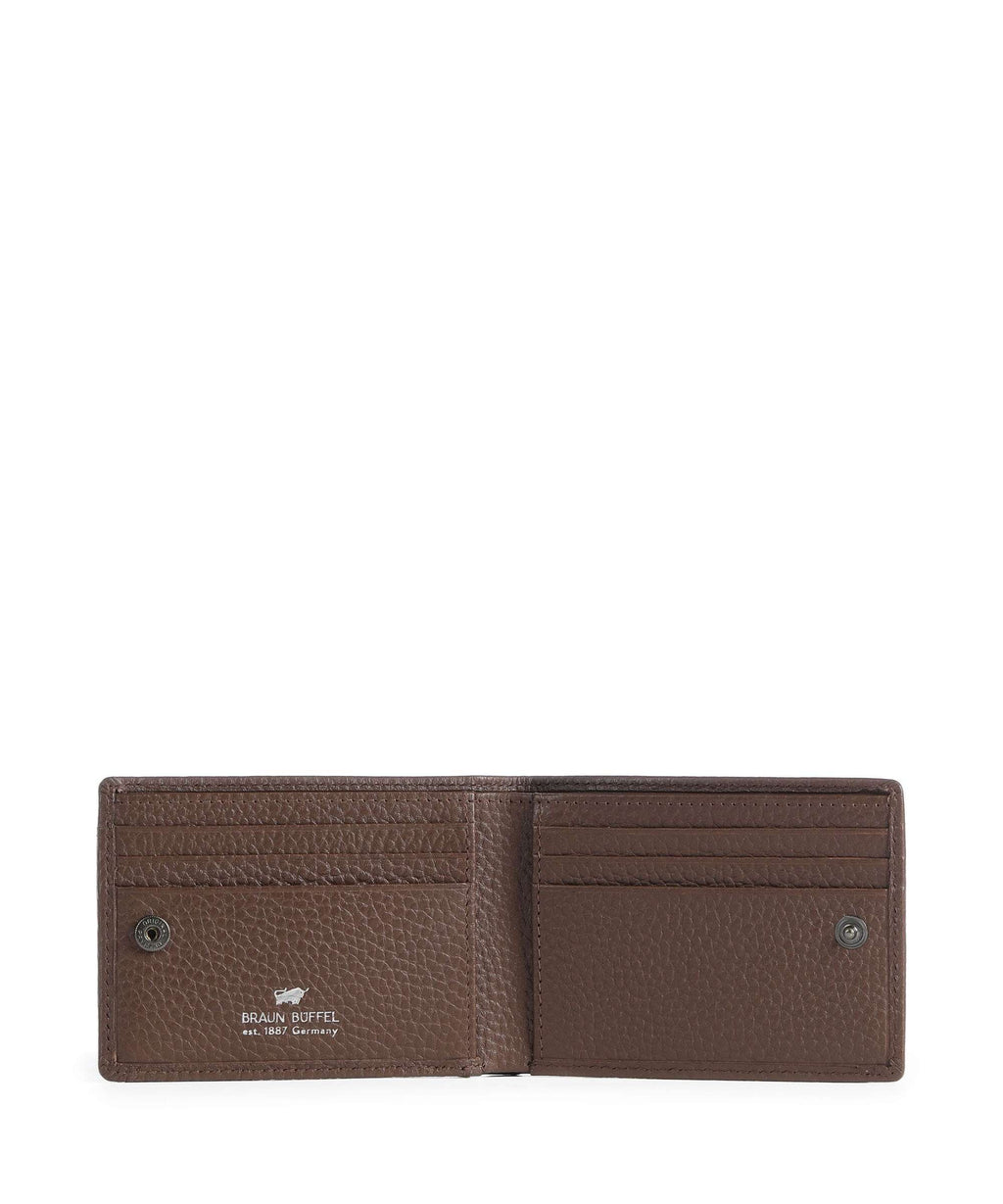 Braun Büffel Theo RFID Wallet nut