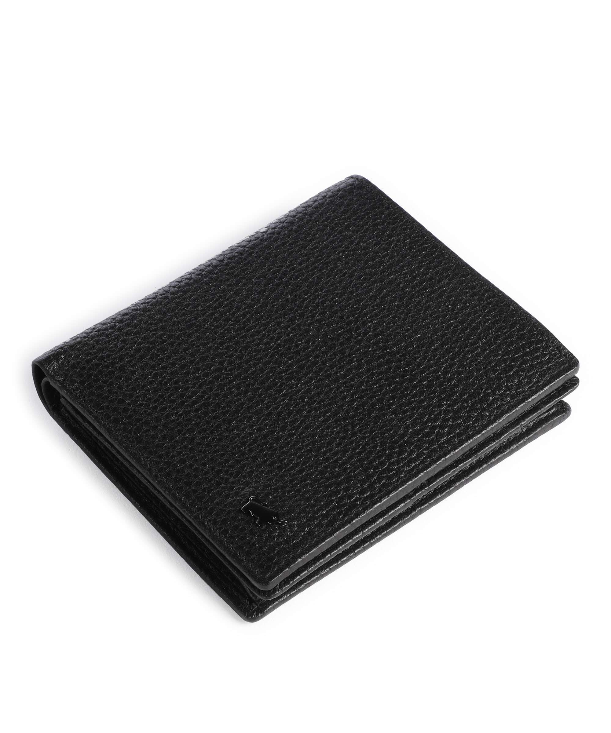 Braun Büffel Theo Wallet schwarz